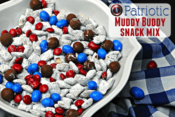4th of July snack mix recipe