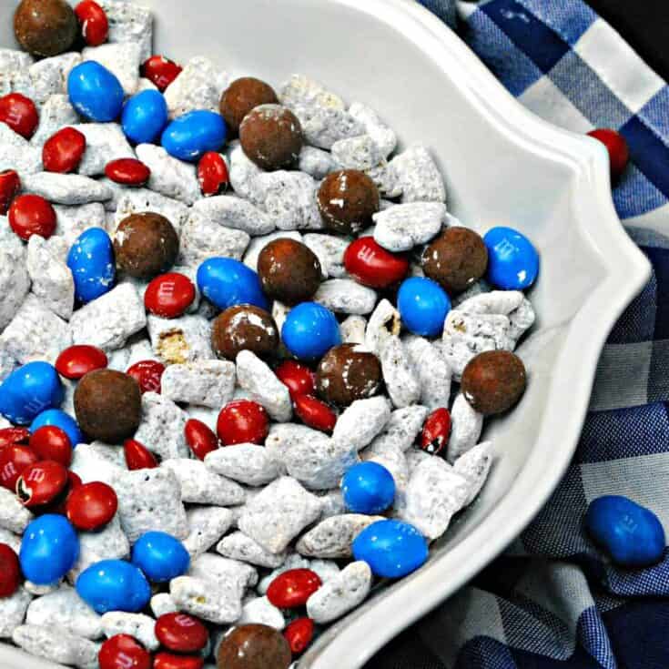 Captain America snack mix recipe