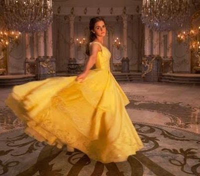 emma watson yellow dress beauty in the beast belle