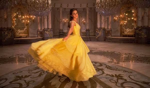 emma watson yellow dress beauty in the beast belle