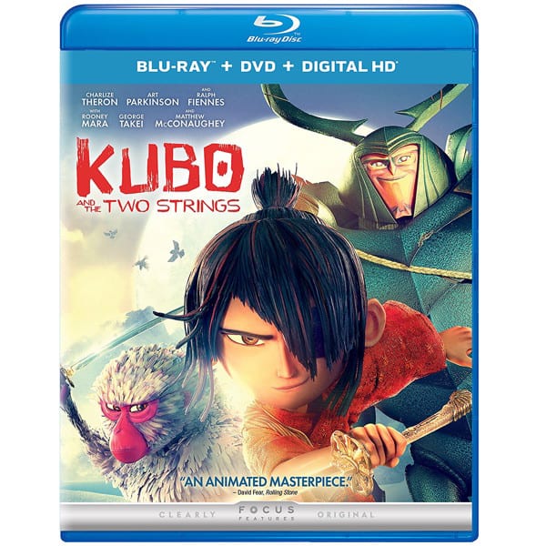 kubo and the two strings blu ray dvd