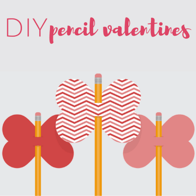 printable DIY pencil valentines