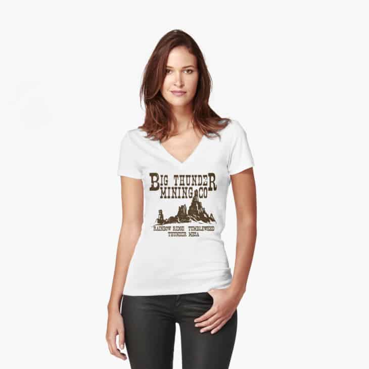 Unique disney shirt big thunder mountain railroad