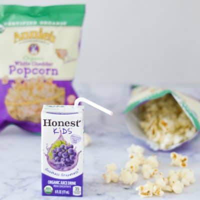 honest kids and annies white cheddar popcorn review
