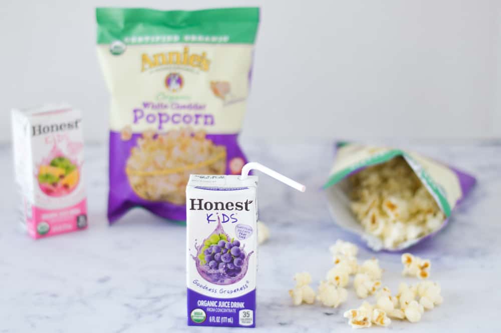 honest kids and annies white cheddar popcorn