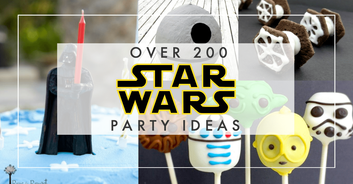 Star Wars Party Ideas with Food, Decorations, Favors