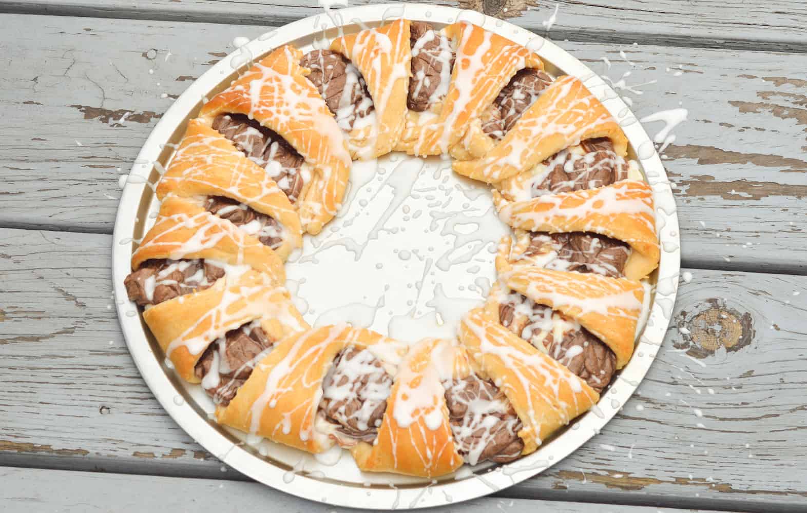 nutella cheesecake crescent ring recipe