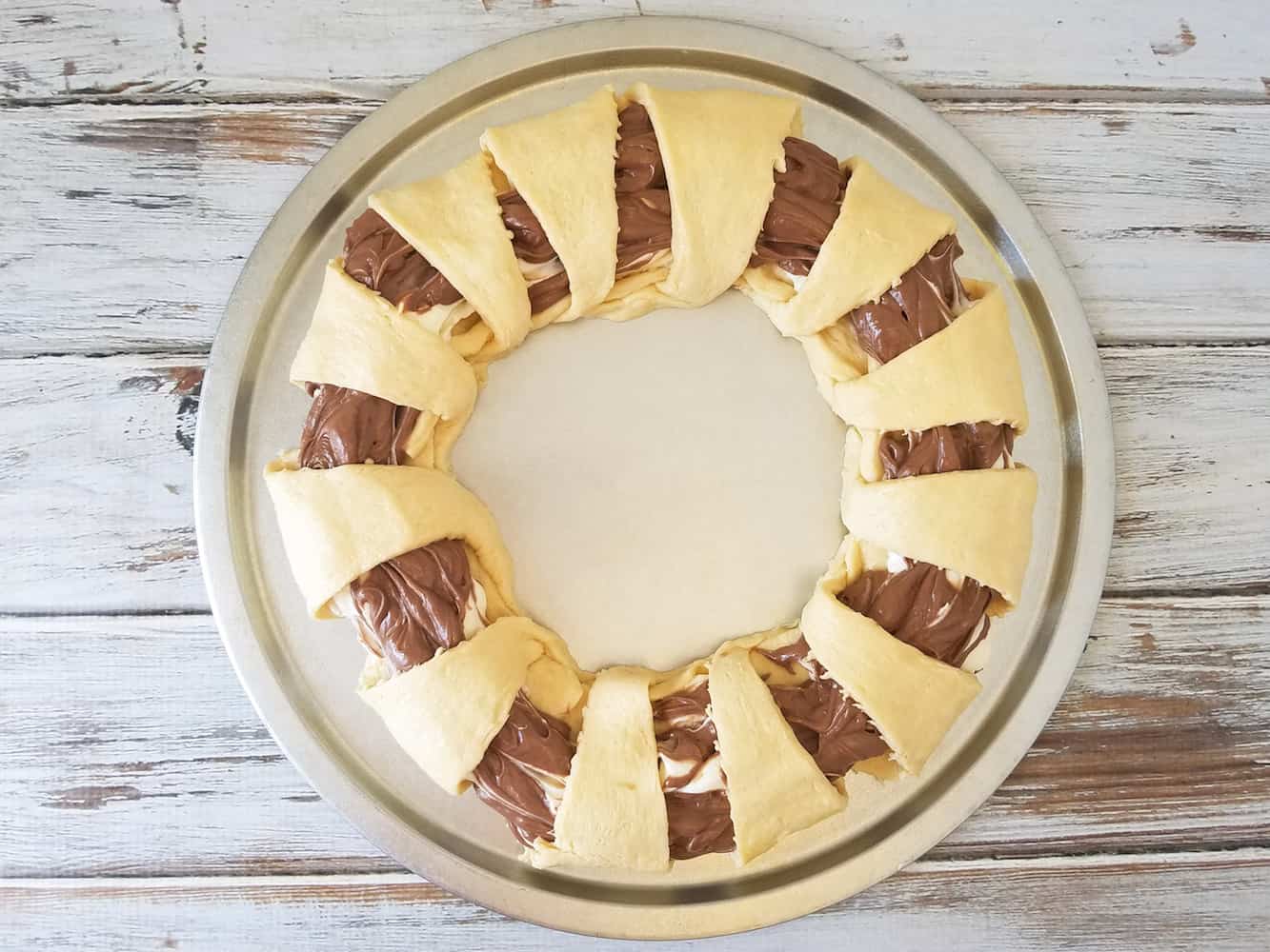 nutella cheesecake crescent ring recipe
