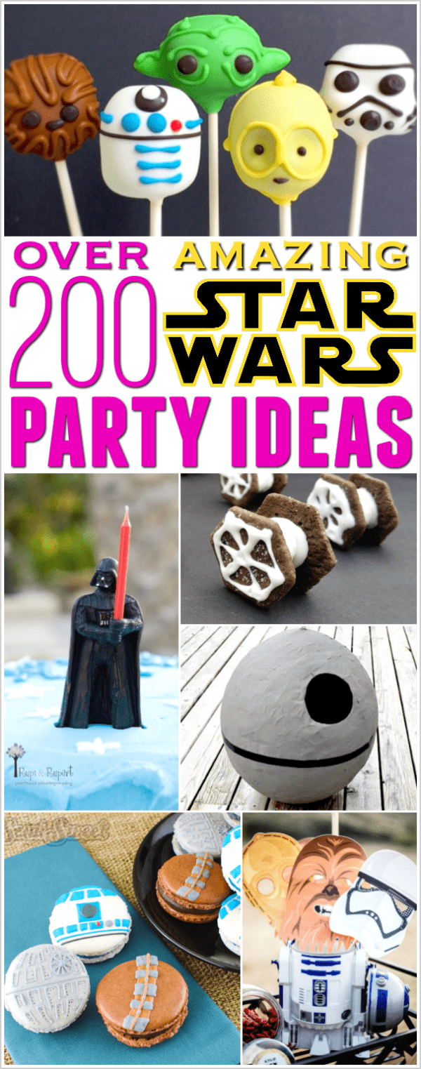 Star Wars party ideas for food, decorations, party favors and more