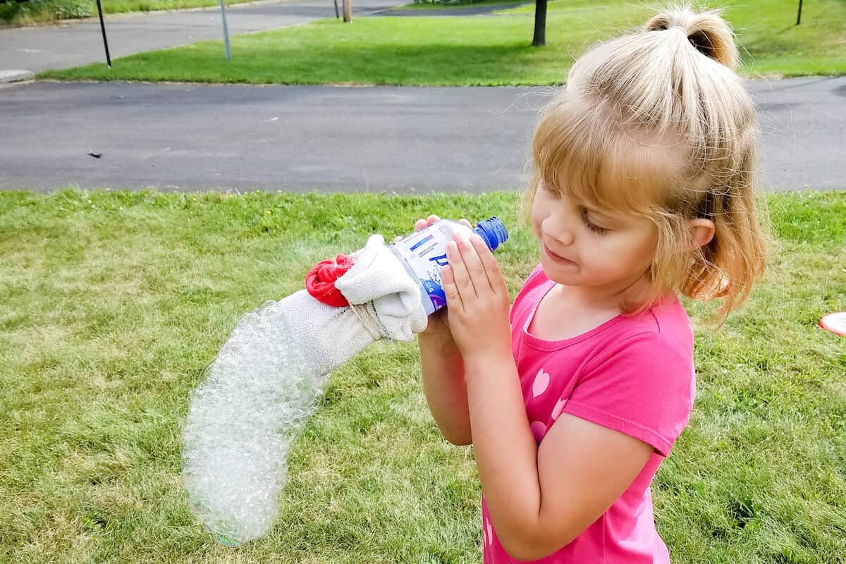 bubble snake sock bubble blower