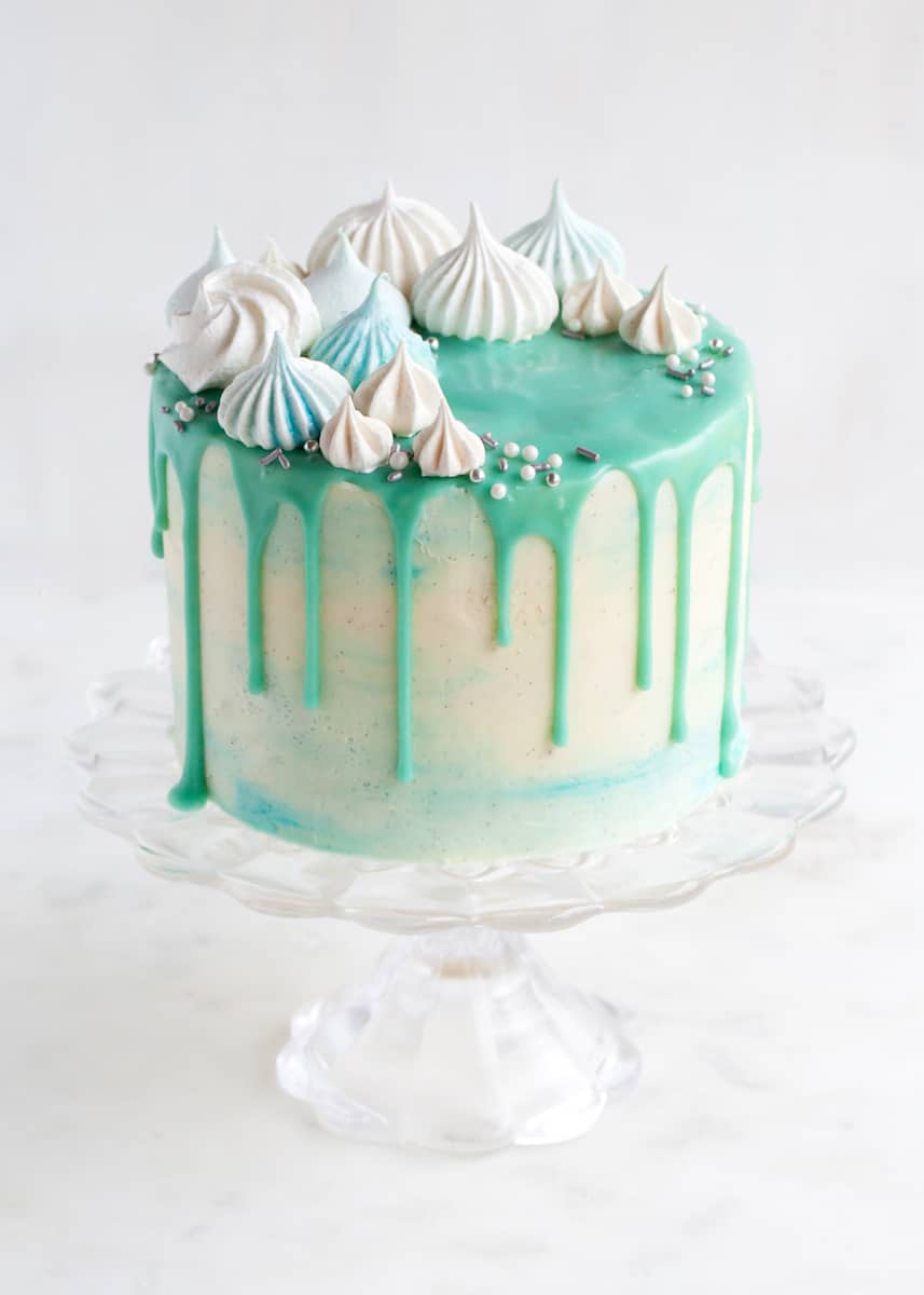 how to make a frozen drip cake