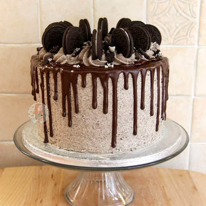 how to make an oreo drip cake