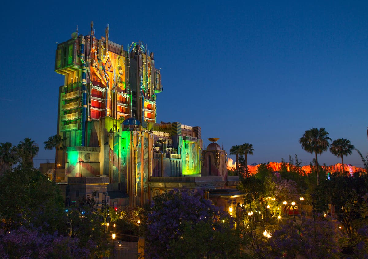 Guardians of the galaxy mission breakout at night