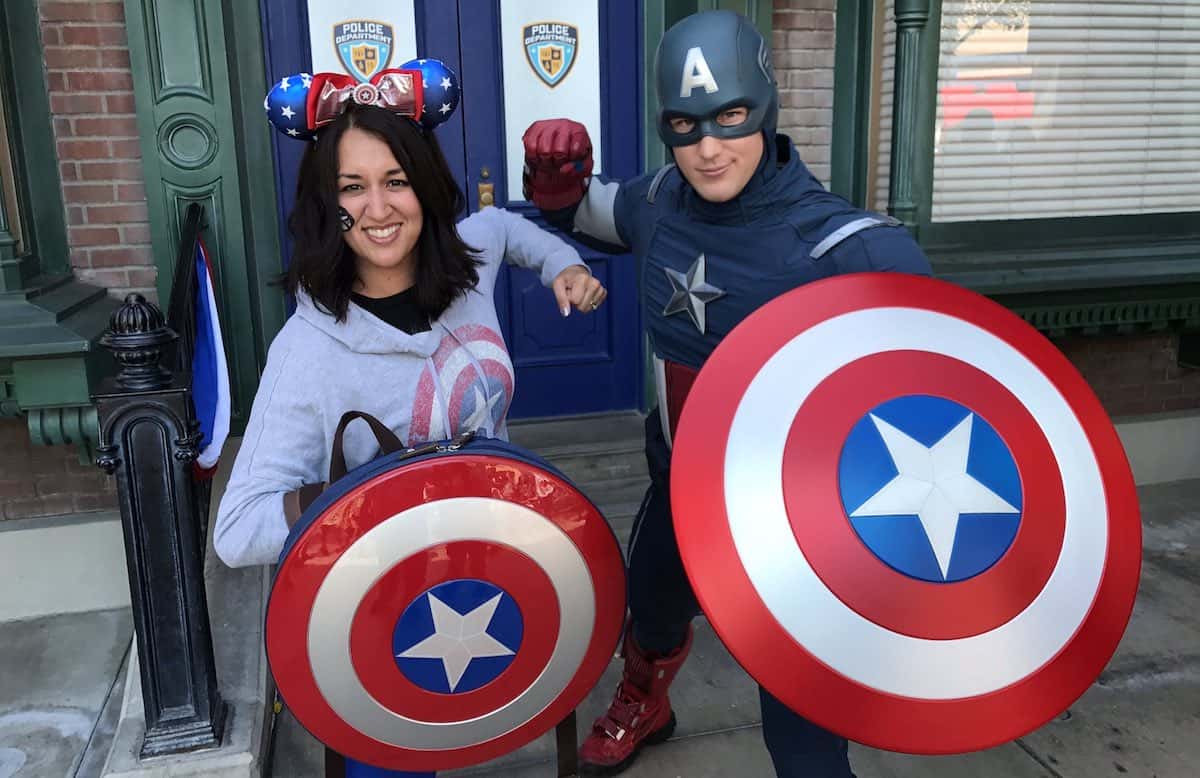 captain america meet and greet disneyland summer of heroes