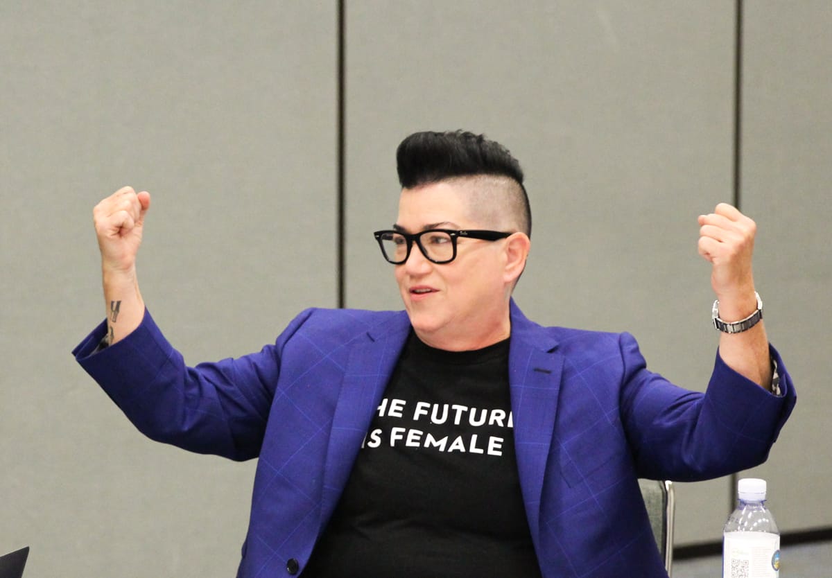 lea delaria cars 3 interview