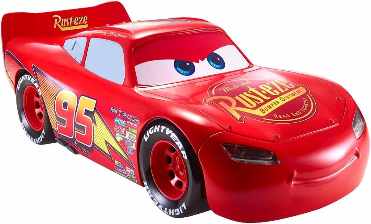 lightning mcqueen toy with working headlights