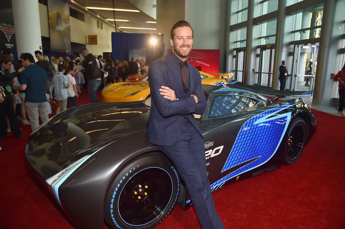 cars 3 premiere armie hammer