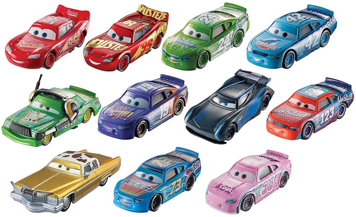 disney cars die-cast set