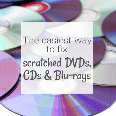 fix scratched dvds