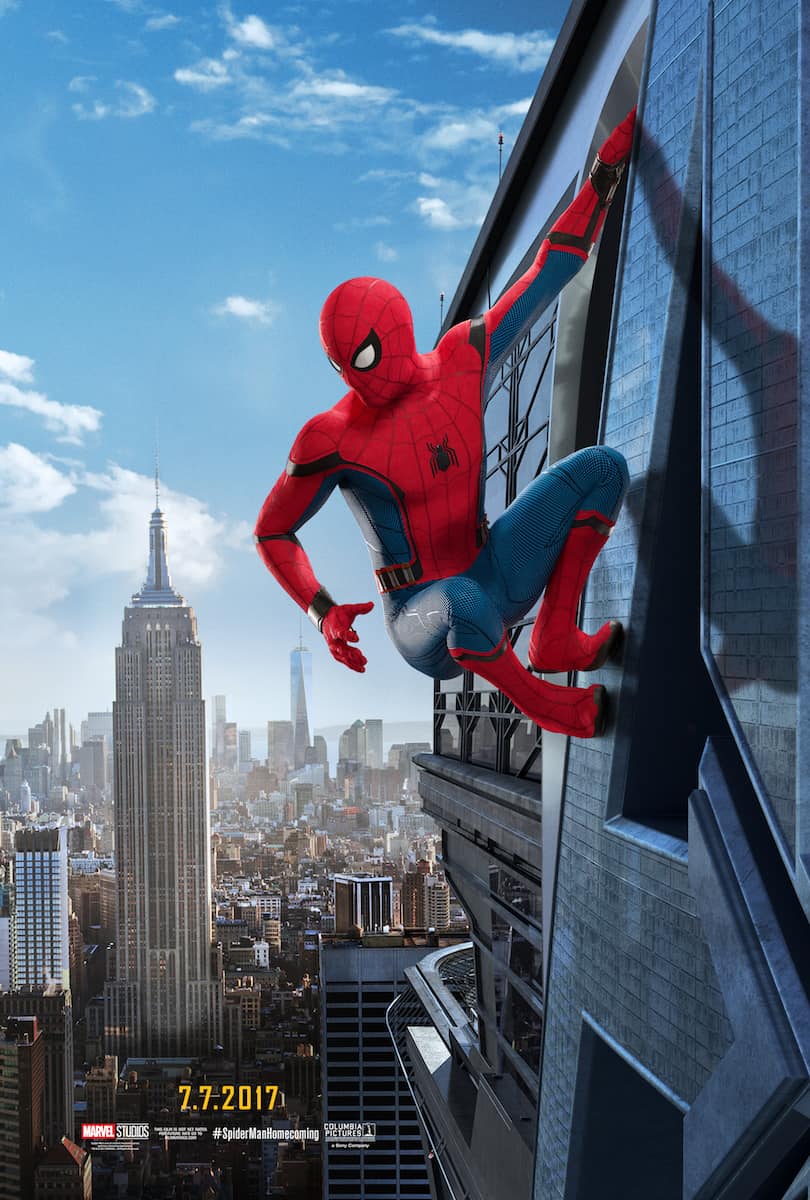 Spider-Man Homecoming poster tom holland jacob batalon interview
