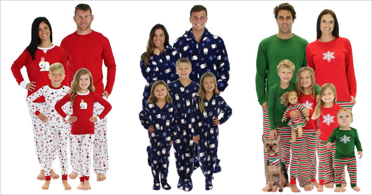 Family xmas pajamas