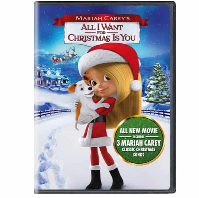 save 35 on the new animated holiday movie mariah careys all i christmas list movie dvd