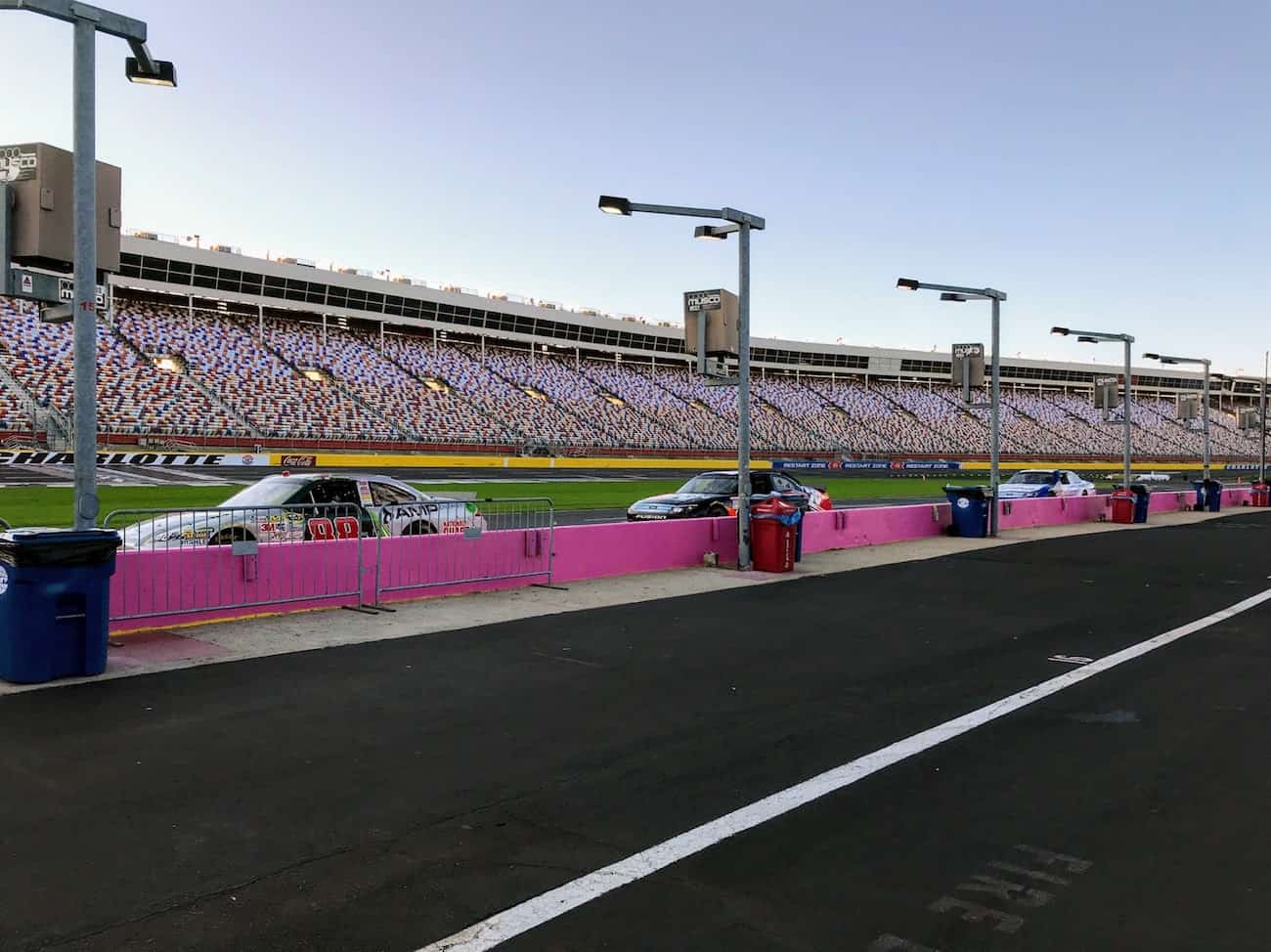 Nascar Ridealong at Charlotte Motor Speedway