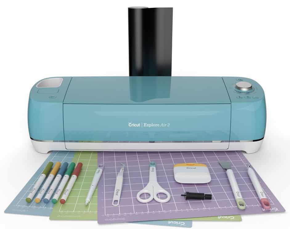 Cricut Explore Air 2 essentials bundle sky blue