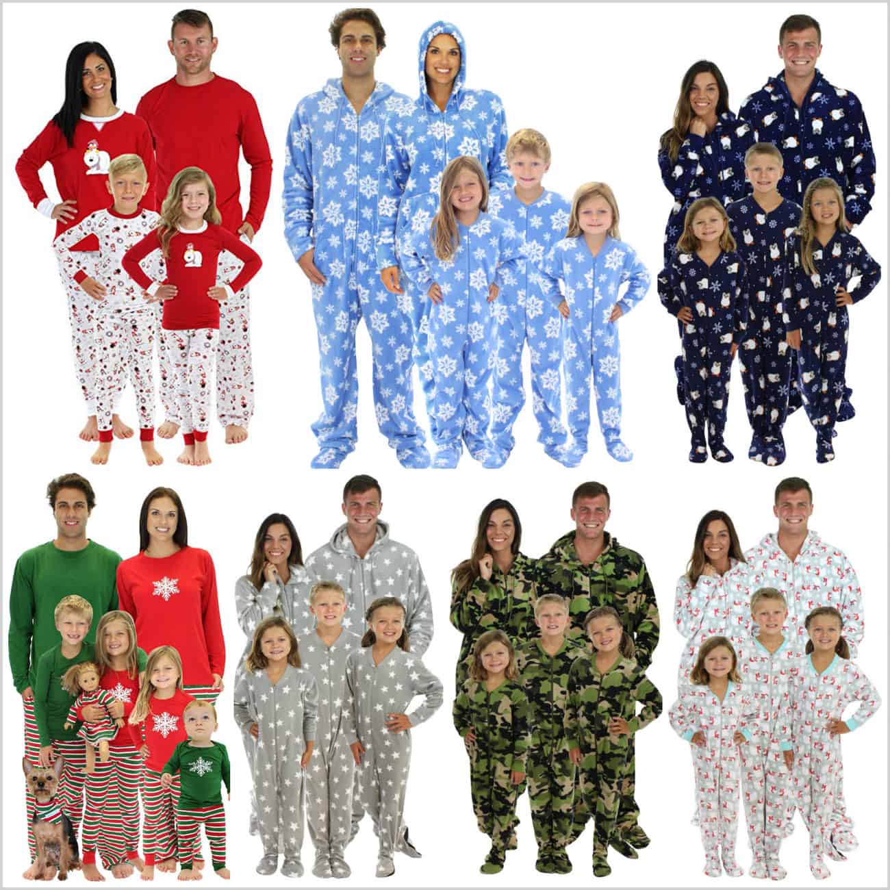 family xmas pajamas