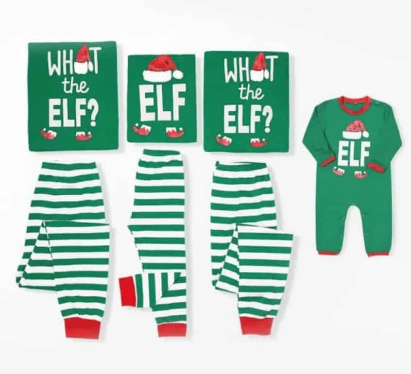 funny family christmas pajamas