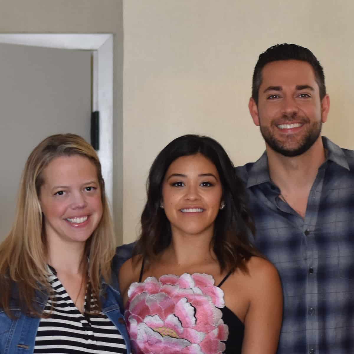 Zachary Levi, Gina Rodriguez and Patricia Heaton on The Star and