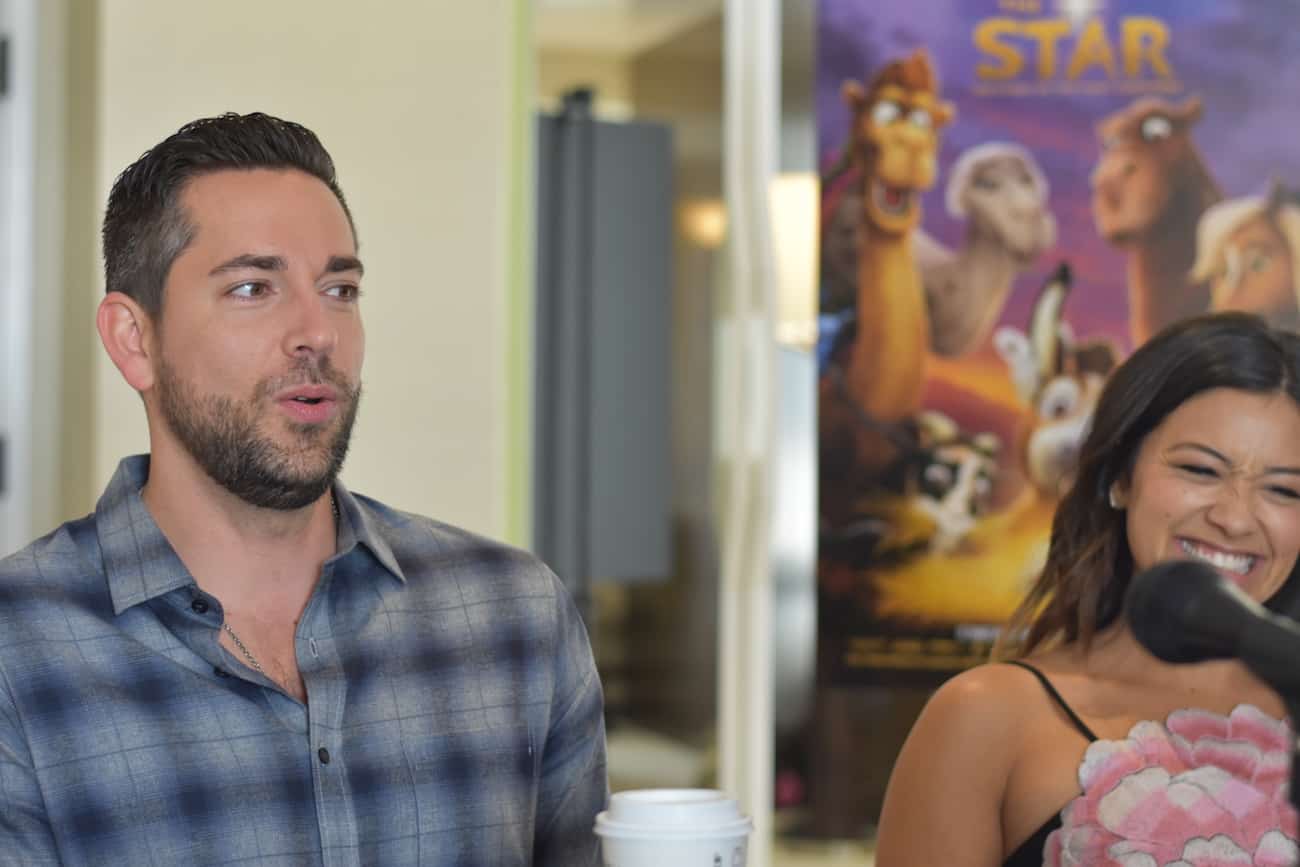 zachary levi gina rodriguez the star blogger press trip