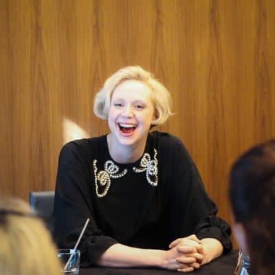 Captain Phasma unmasked Gwendoline Christie