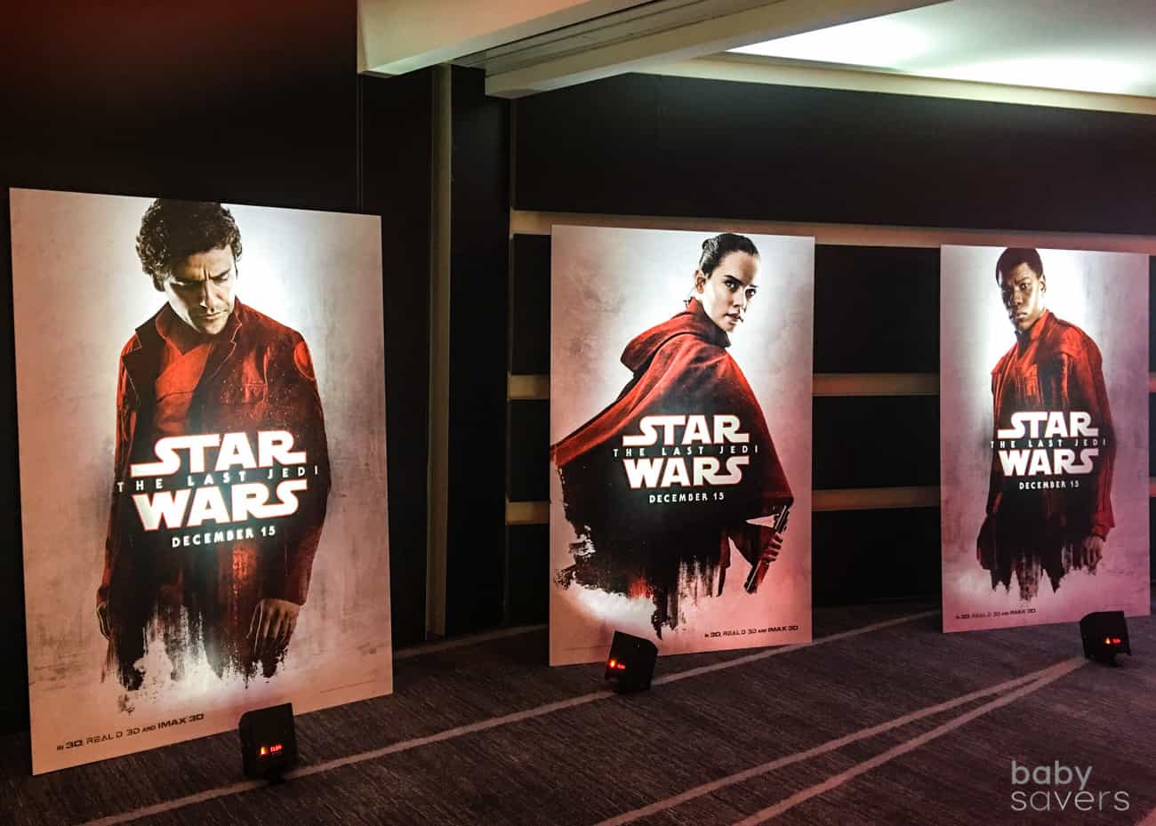 Star Wars press junket experience