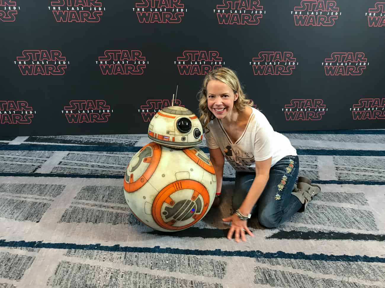 Star Wars press junket experience