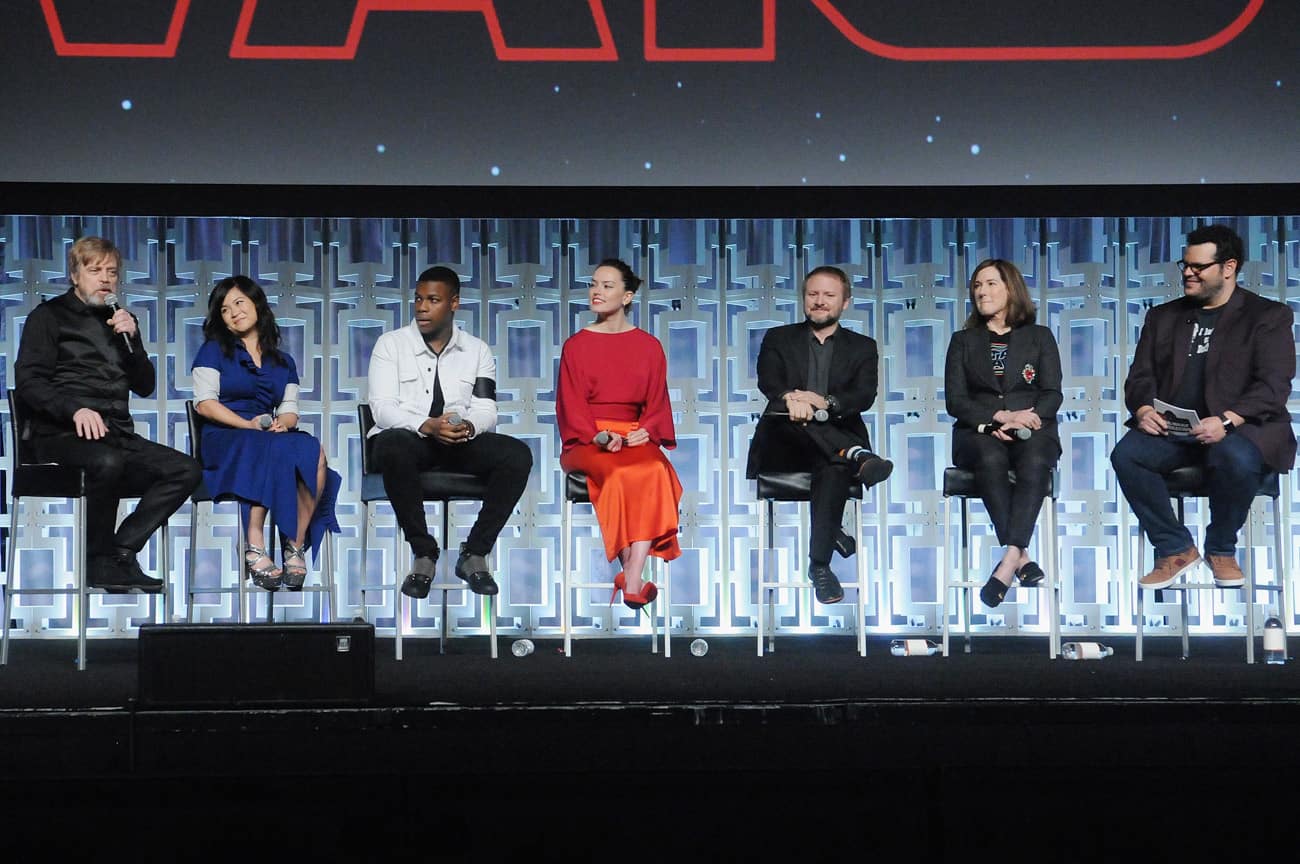 Star Wars the last Jedi press junket