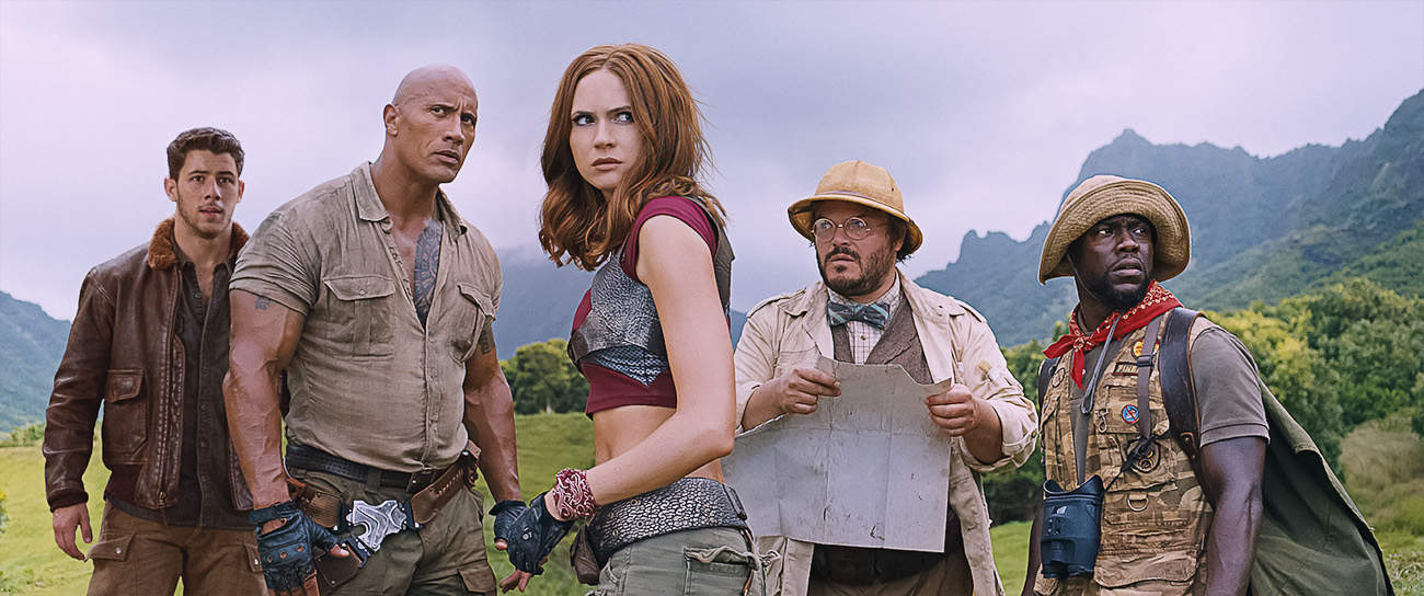 jumanji press junket interview