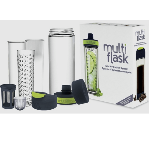 Multi Flask Water Bottle Hydration System