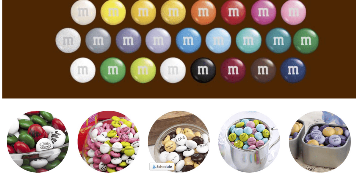 My m m s personalized unique candies