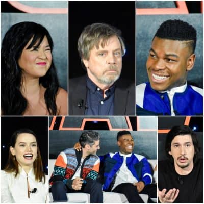 Star Wars press junket