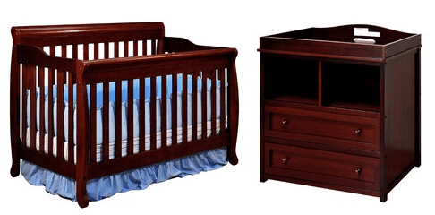 afg international athena amy crib and changing table