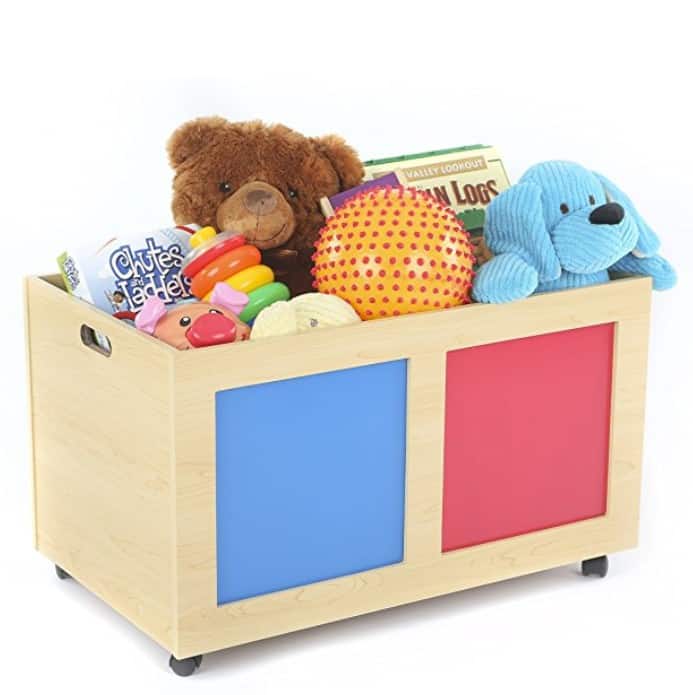 Save 21 on the Tot Tutors Primary Focus Rolling Toy Box, Free Shipping