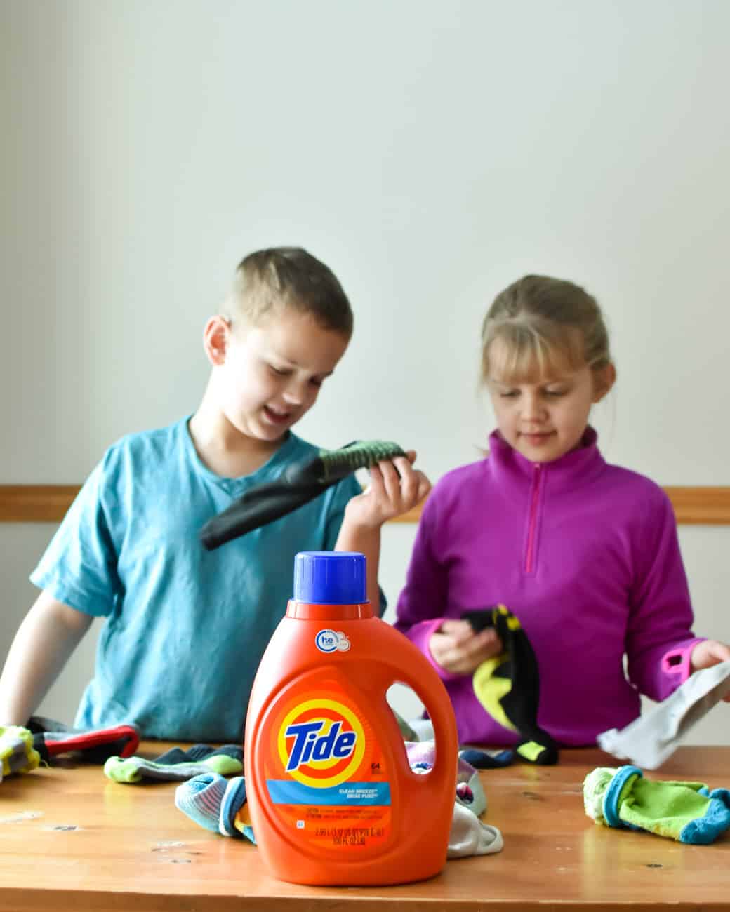 how to have kids help with laundry