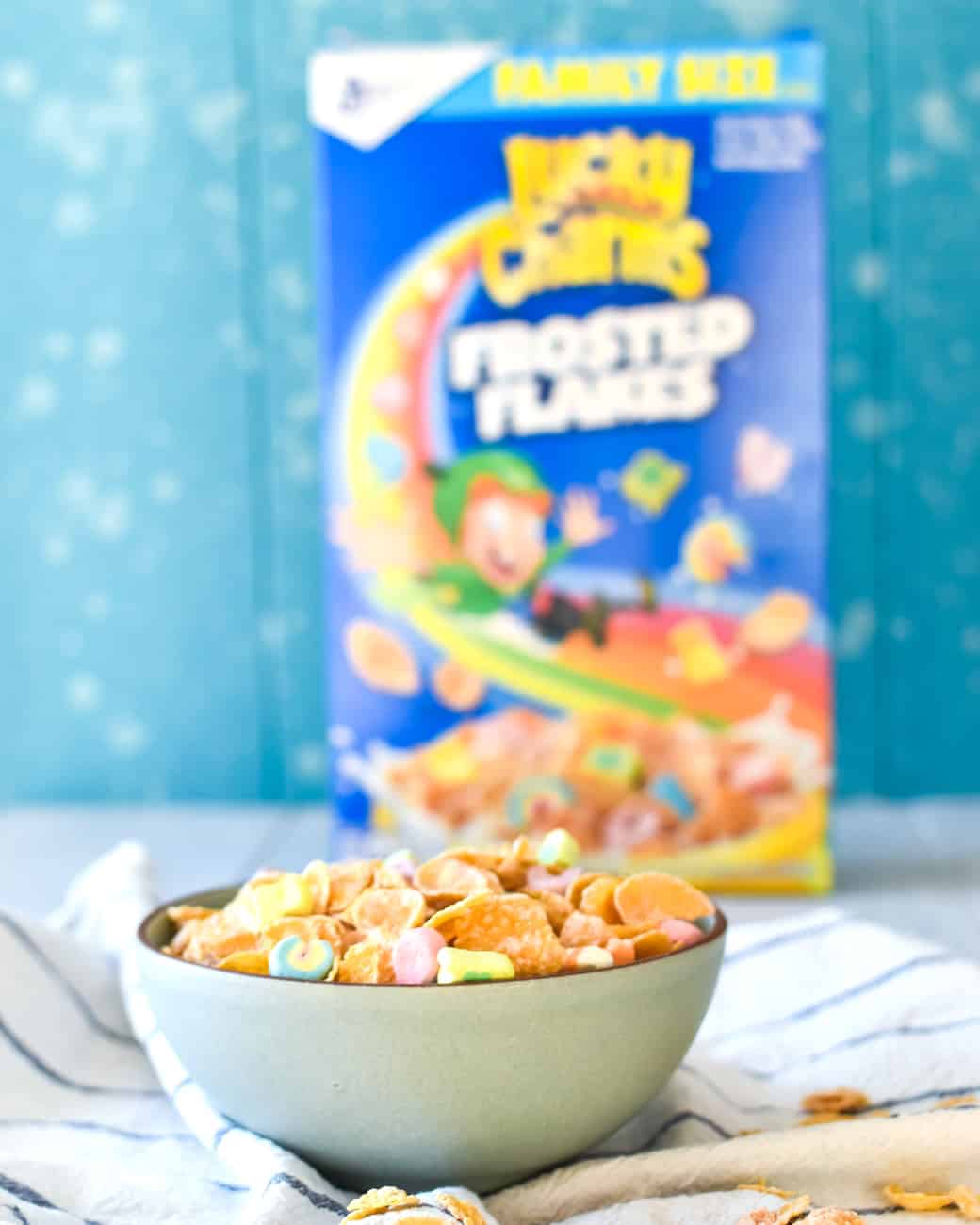Lucky Charms frosted flakes review