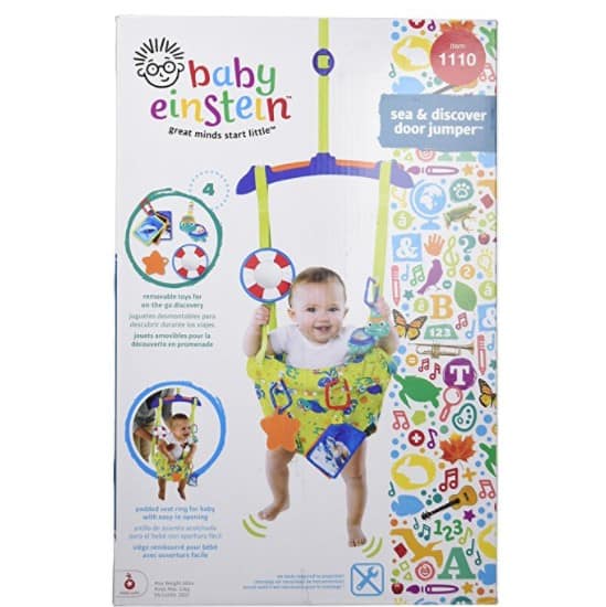 baby einstein sea and discover door jumper