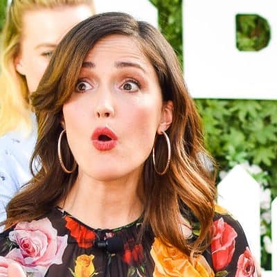 Rose Byrne at peter rabbit press conference