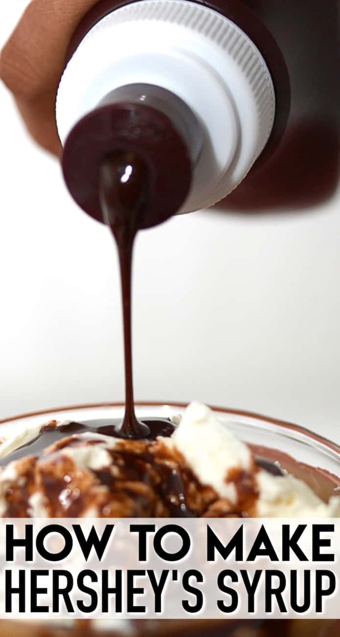 Homemade Hershey's syrup