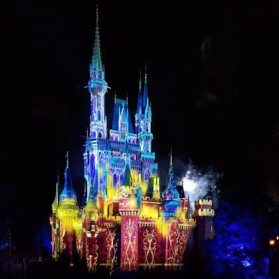 how to take better disney world pictures at night