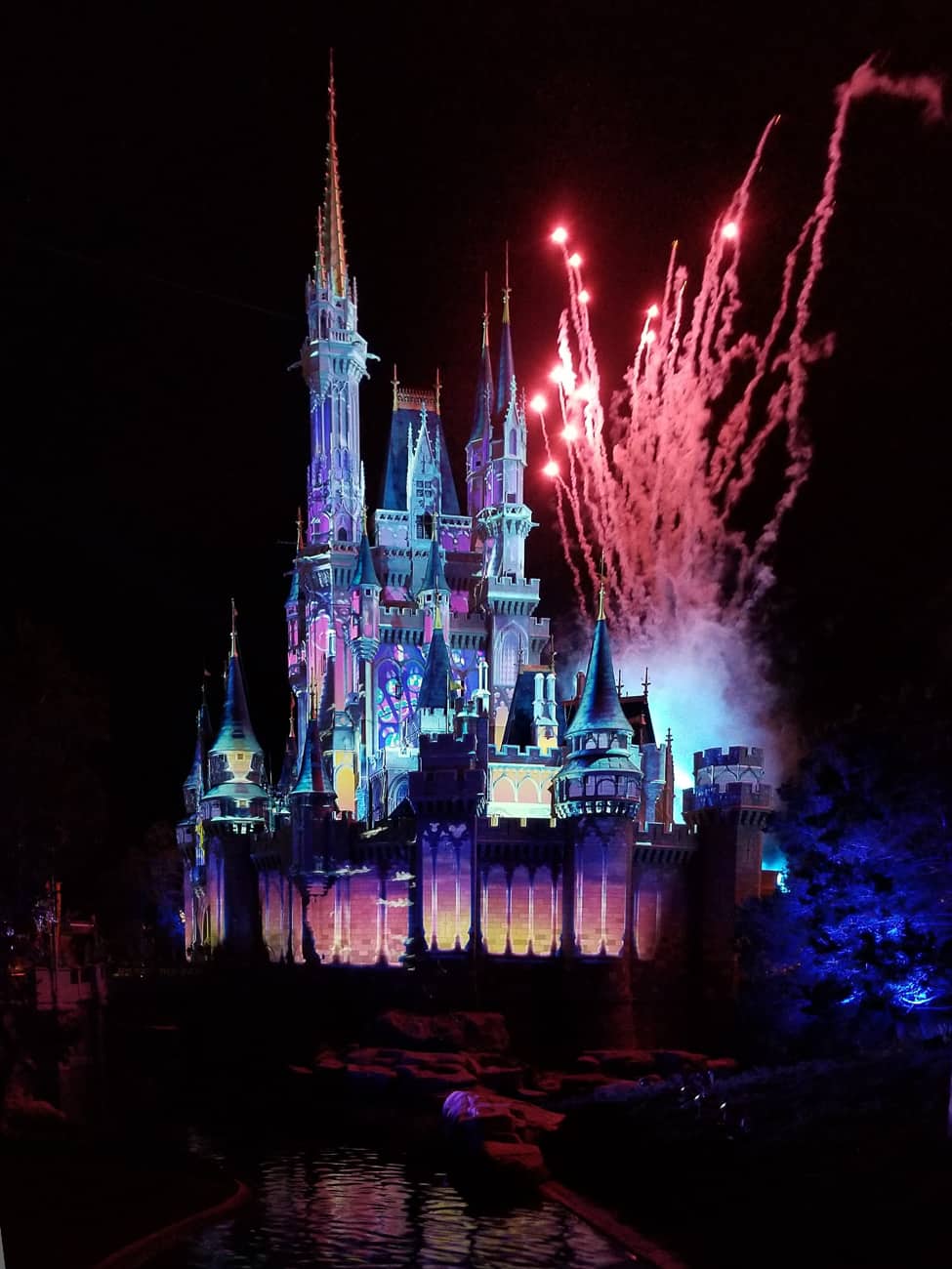 how to take better disney world pictures at night