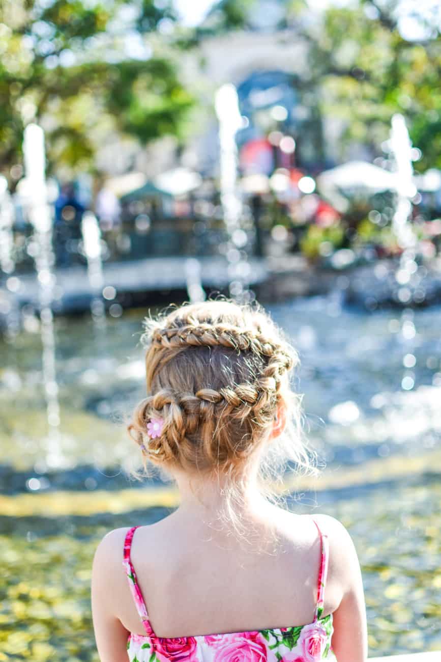 braided hair at Peter Rabbit movie premiere